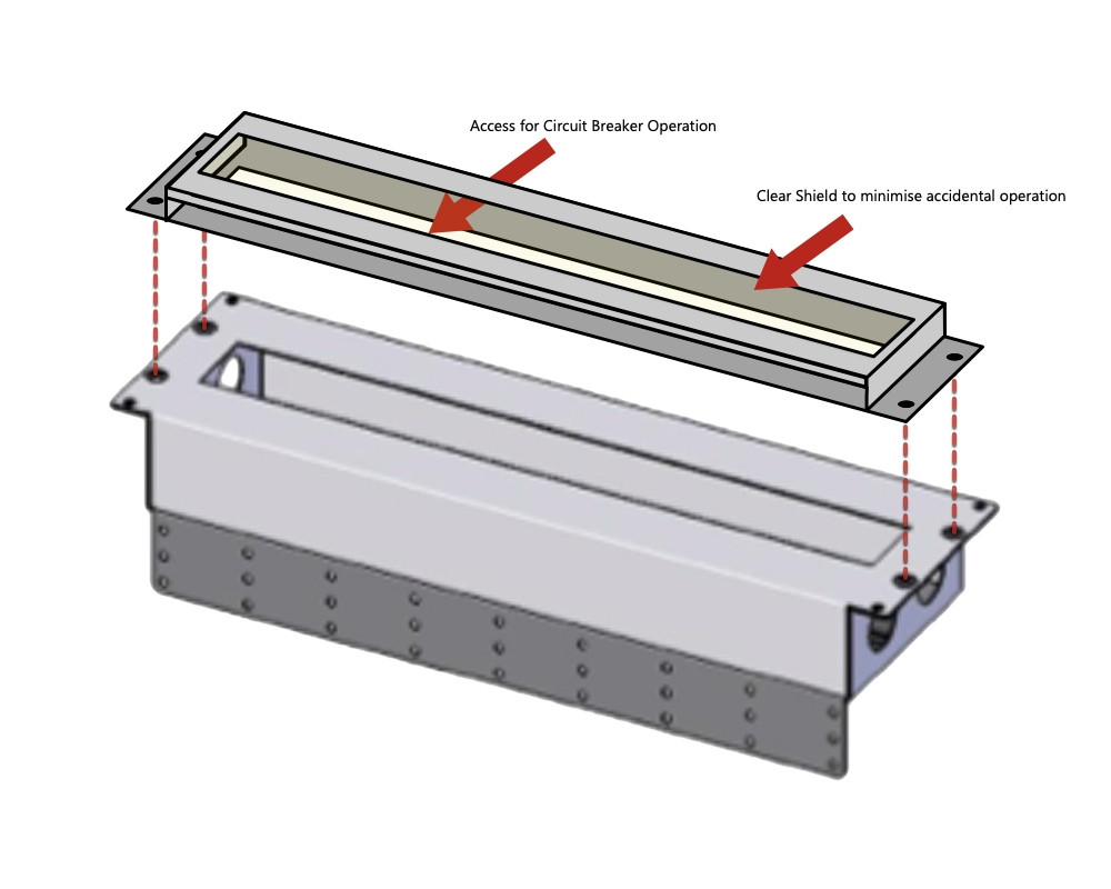 Easy installation - Showing 3RU unit