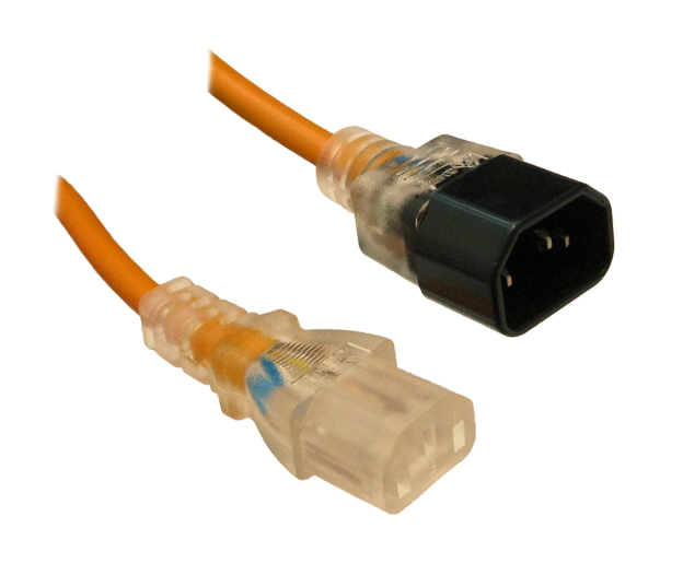 IEC C14 10A plug - IEC C13 10A socket, Medical lead