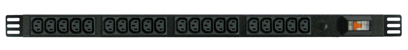 PDU: 20x Outlets | IEC C13 | 0.7m Vertical
